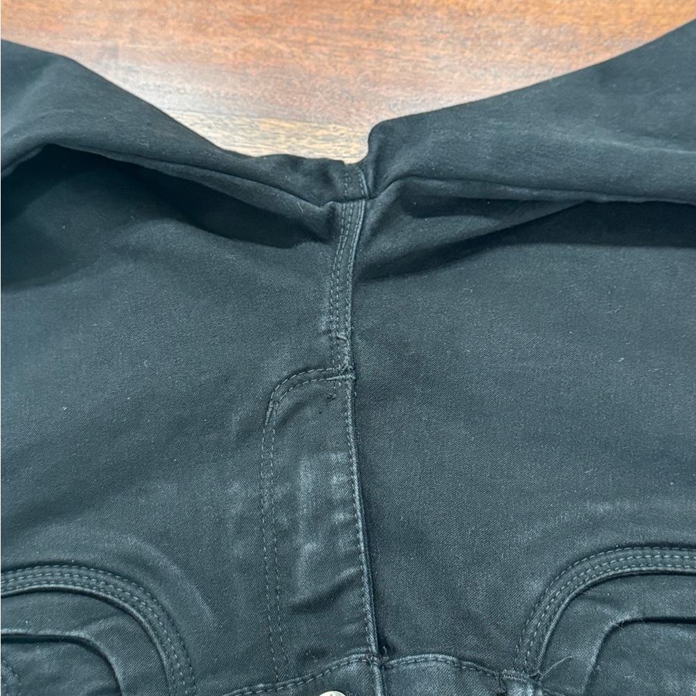 High Rise Black Jeans - Picture 6 of 14